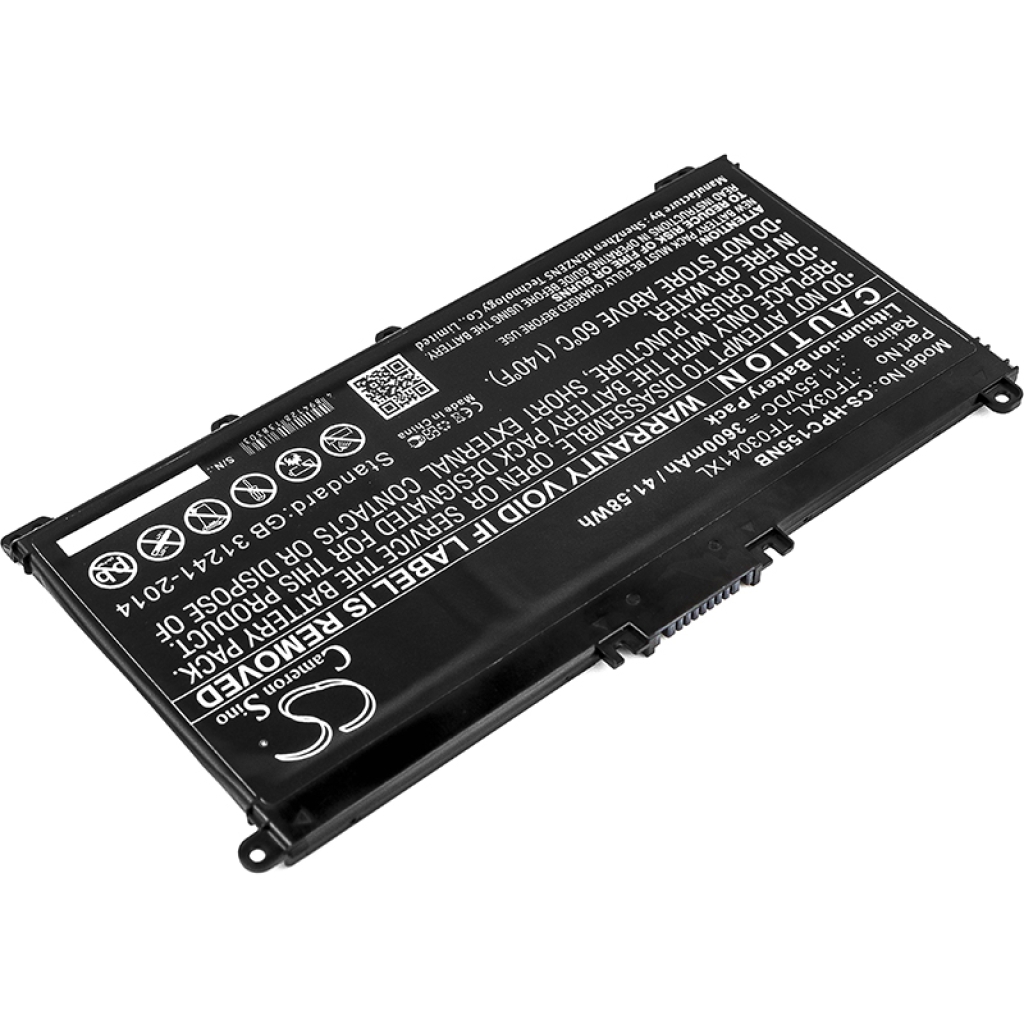 Batterier till bärbara datorer HP CS-HPC155NB
