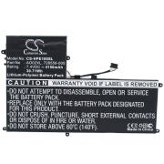 CS-HPE100SL<br />Batterier för  ersätter batteri HSTNN-C75C