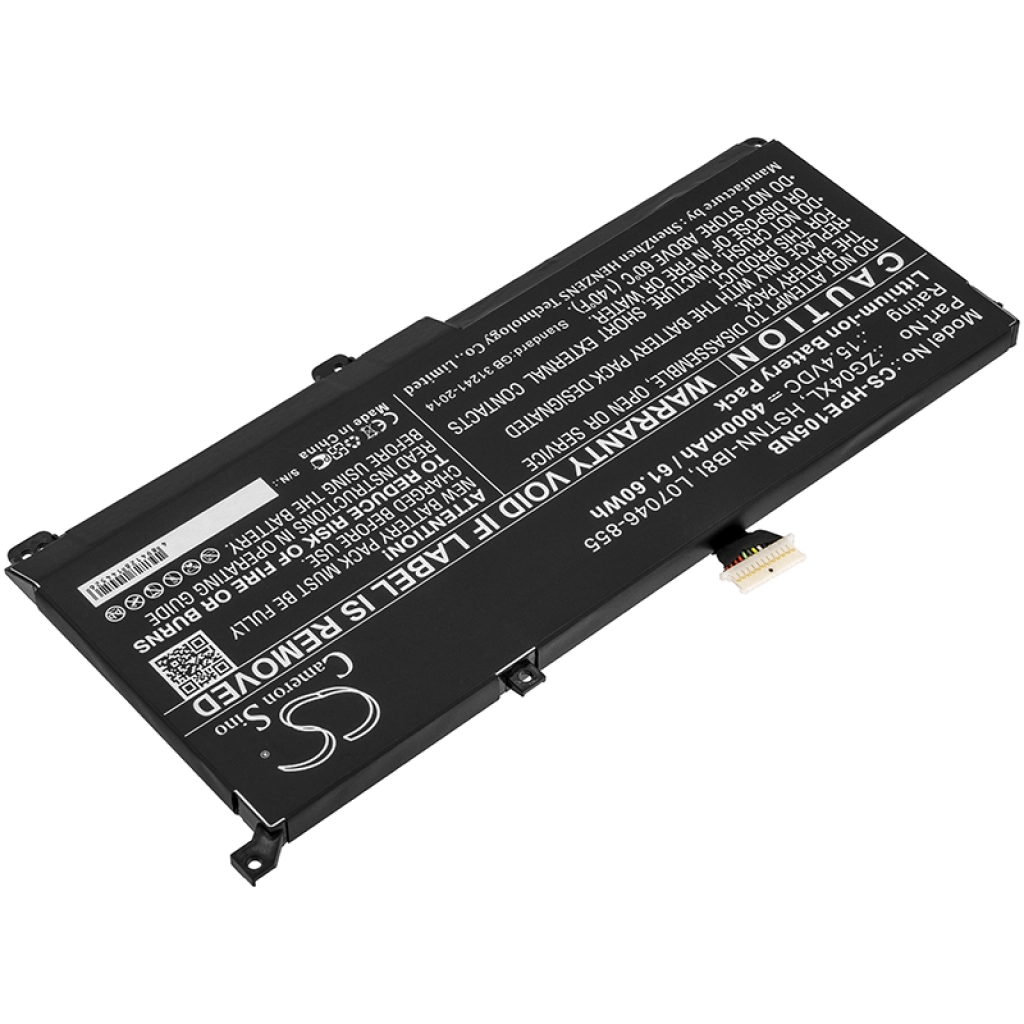 Batterier till bärbara datorer HP CS-HPE105NB