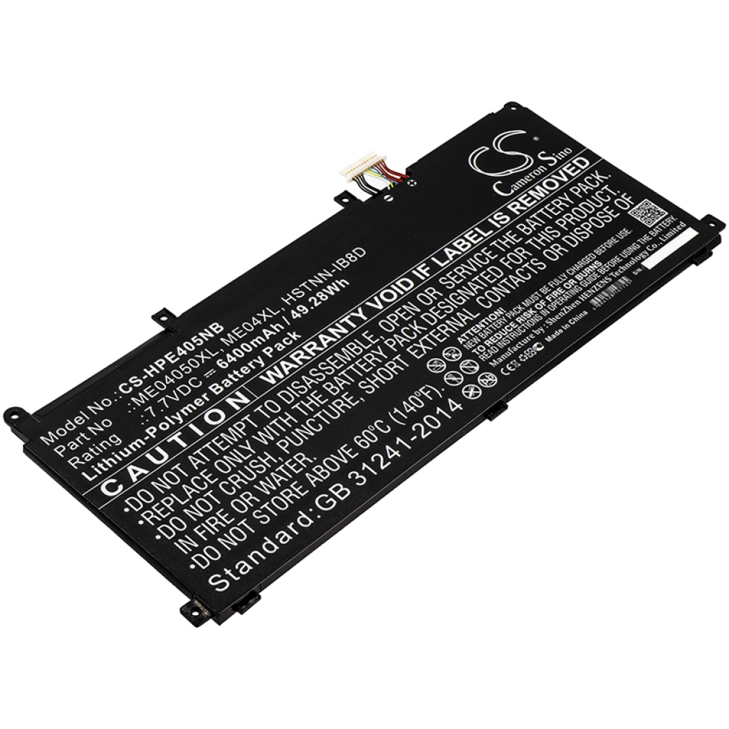 Batterier till bärbara datorer HP CS-HPE405NB