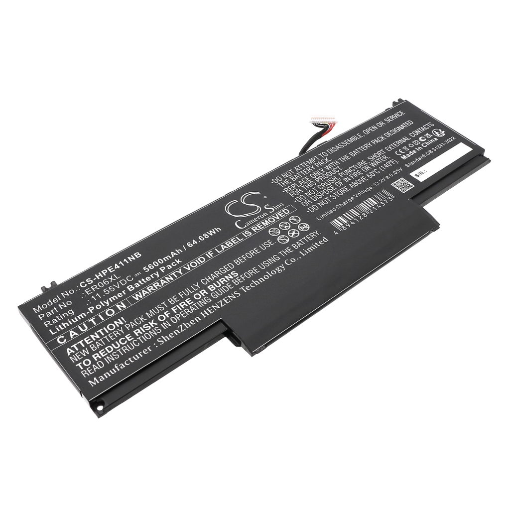 Batterier till bärbara datorer HP CS-HPE411NB