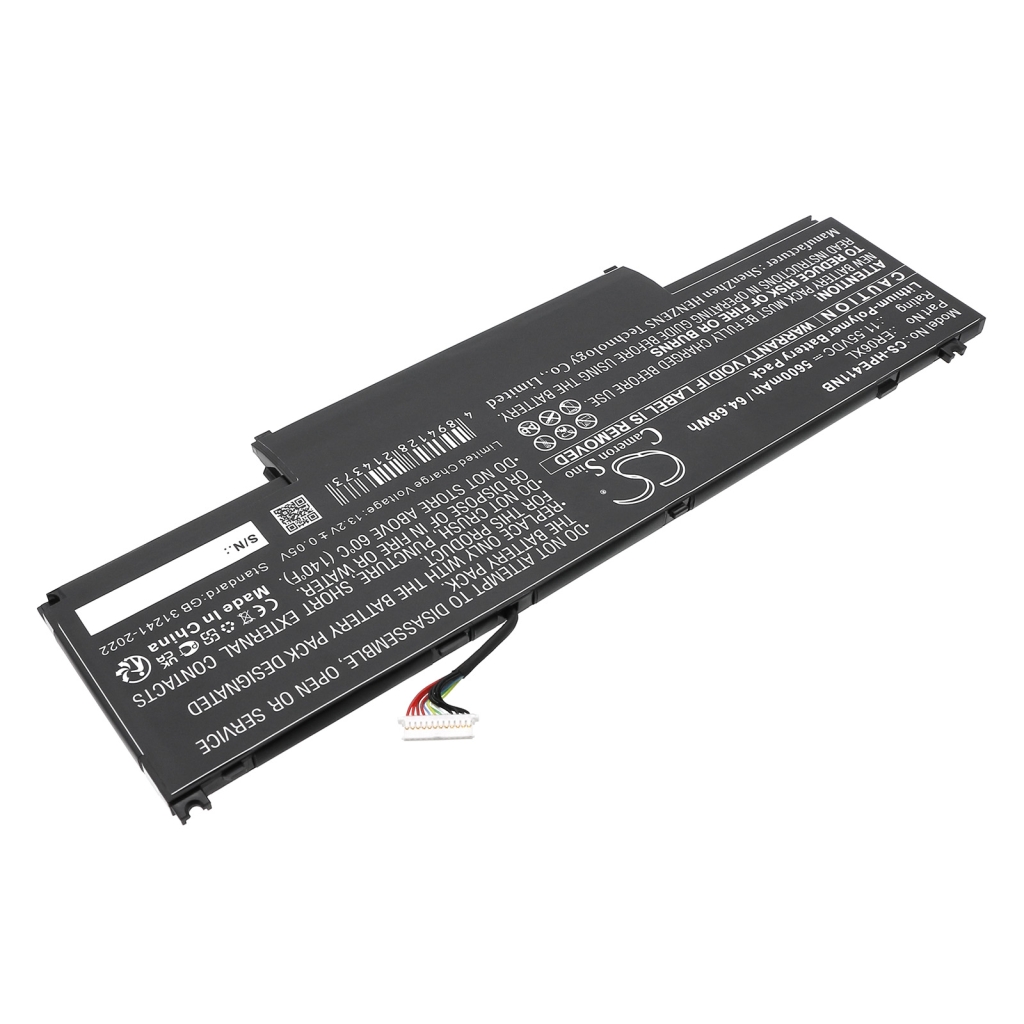 Batterier till bärbara datorer HP CS-HPE411NB