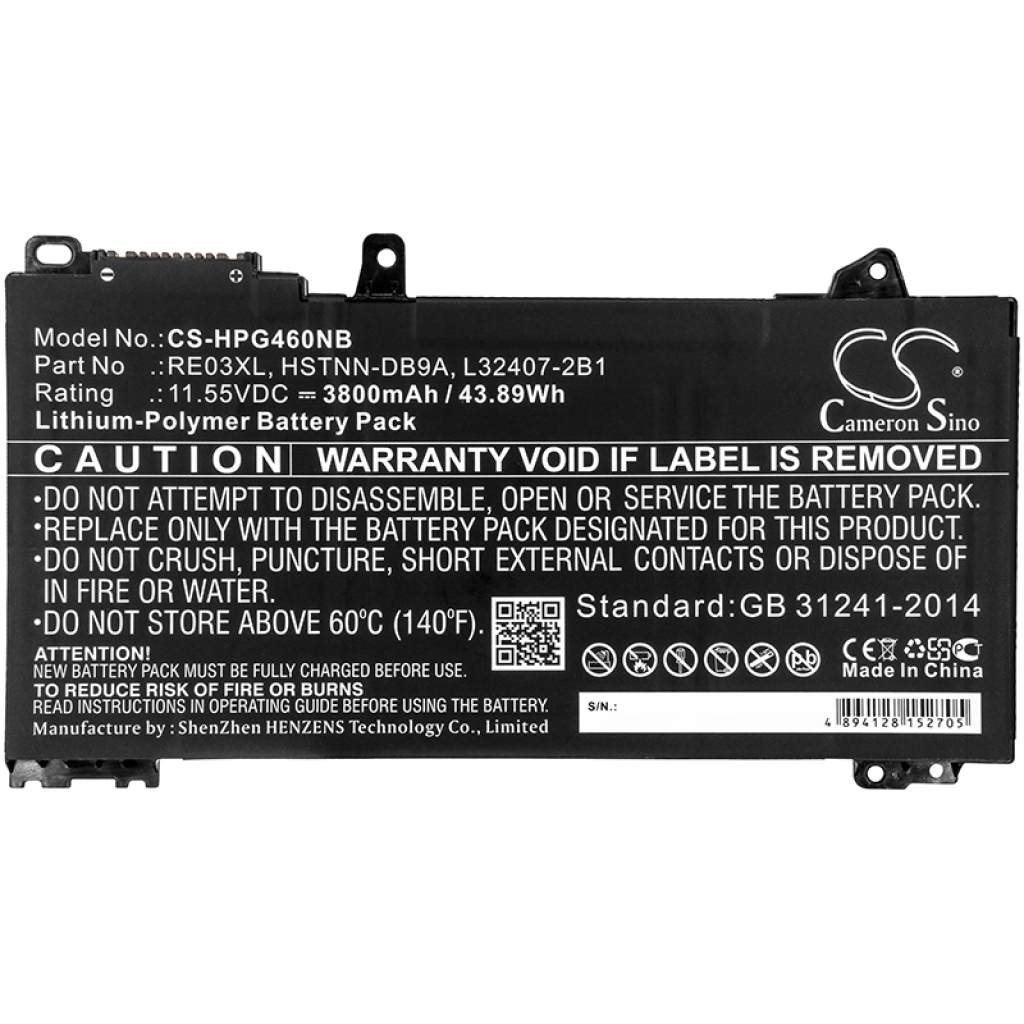 Batterier till bärbara datorer HP ProBook 450 G7