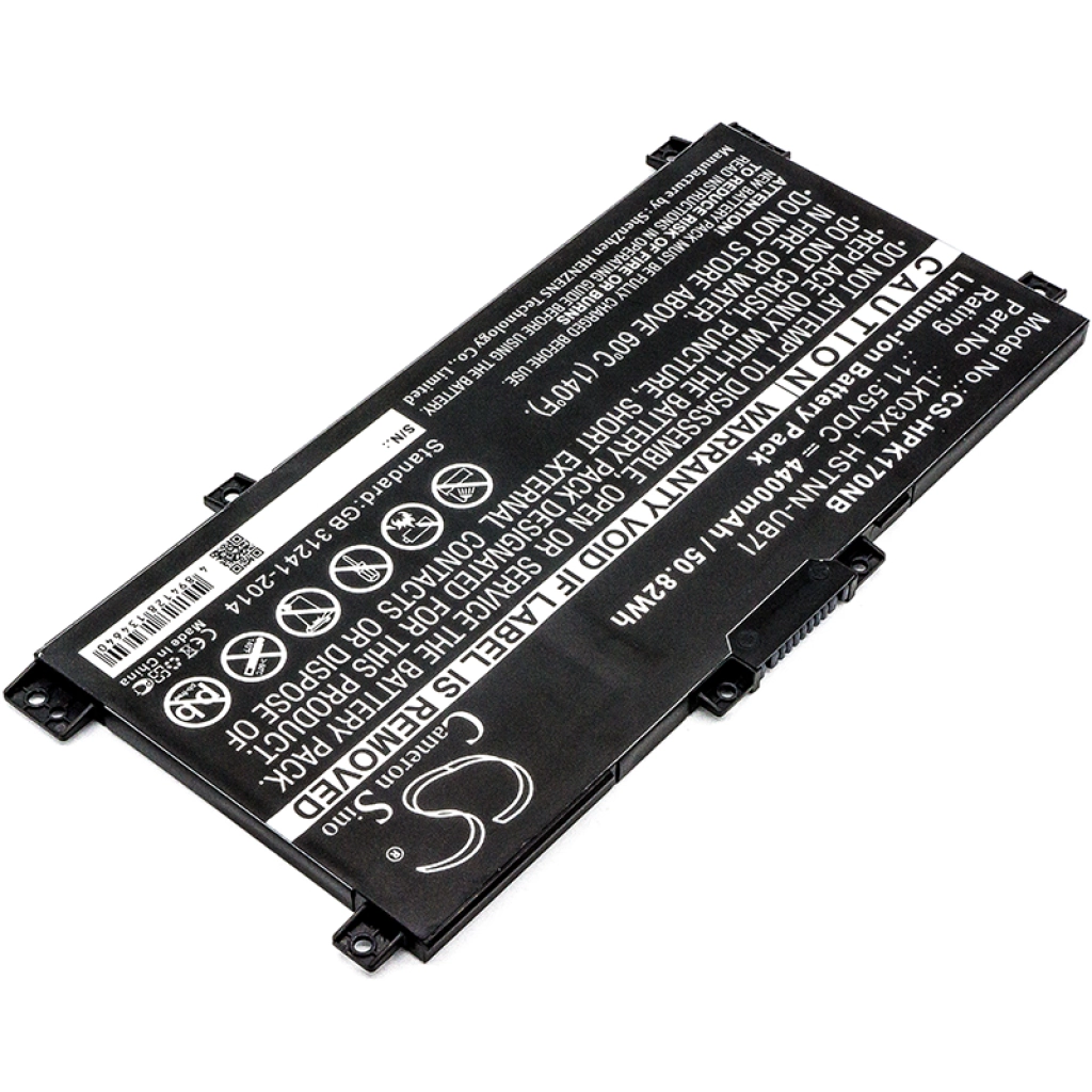 Batterier till bärbara datorer HP CS-HPK170NB