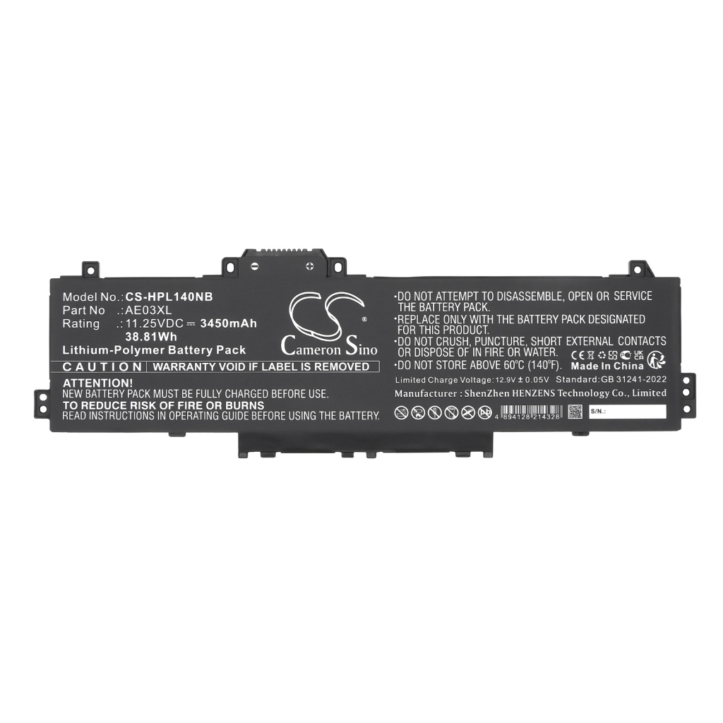Battery Replaces AE03041XL