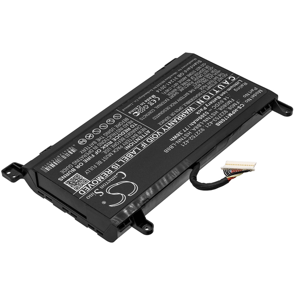 Batterier Ersätter FM08086