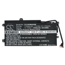 Kompatibel batteribyte för HP 714762-141,714762-171,714762-1C1,714762-241,714762-271...
