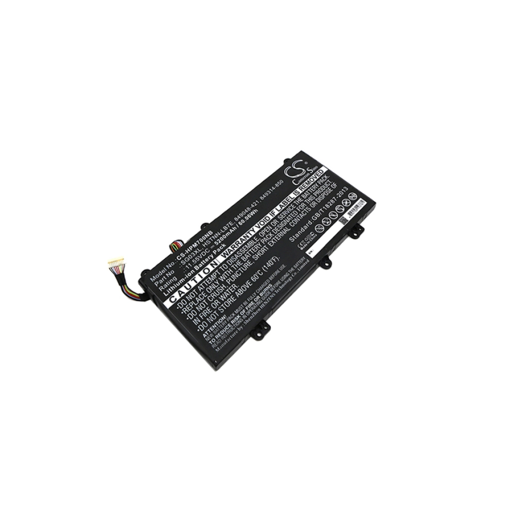 Batterier till bärbara datorer HP CS-HPM700NB