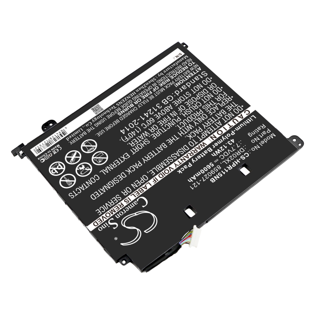 Batterier till bärbara datorer HP CS-HPR115NB
