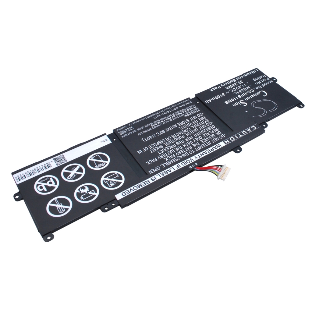 Batterier till bärbara datorer HP CS-HPS110NB