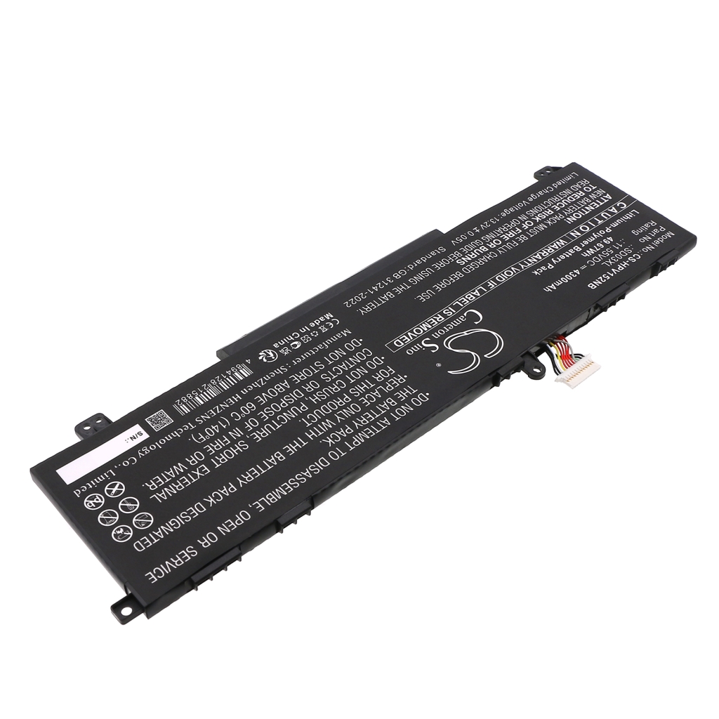 Batterier till bärbara datorer HP CS-HPV152NB