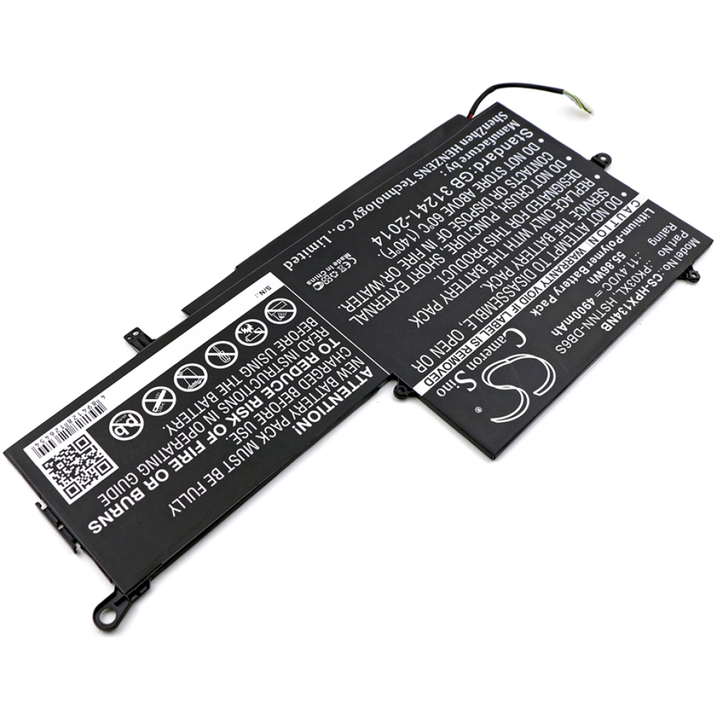 Batterier till bärbara datorer HP CS-HPX134NB