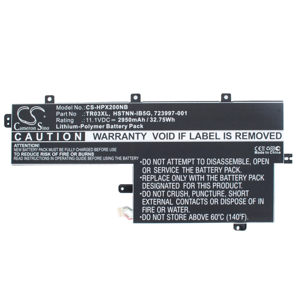 Batterier till bärbara datorer HP CS-HPX200NB