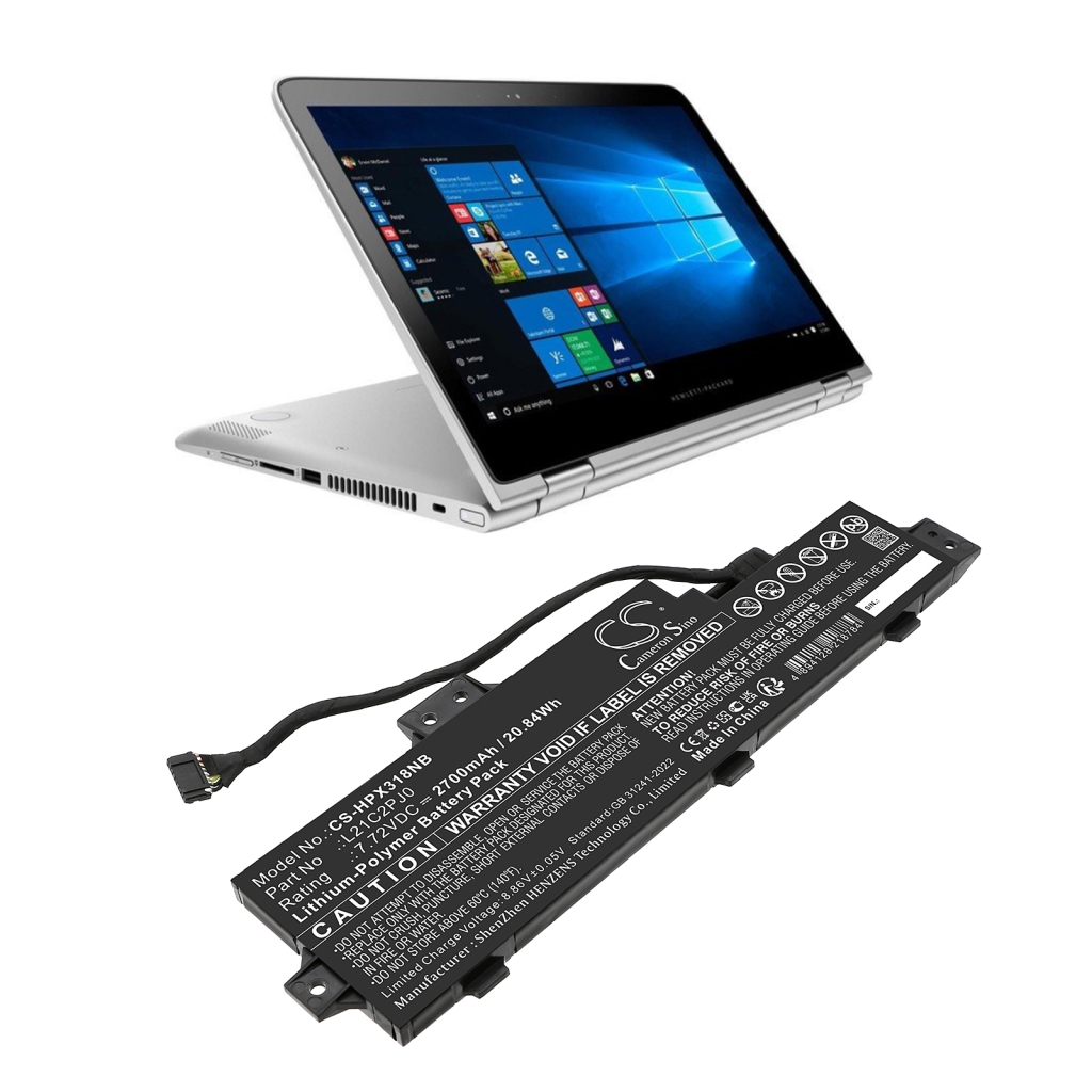 Batterier till bärbara datorer Lenovo CS-HPX318NB