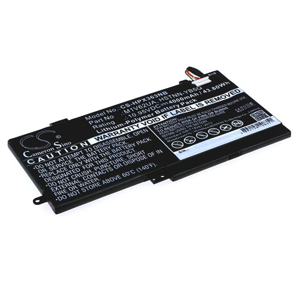 Batterier till bärbara datorer HP CS-HPX363NB