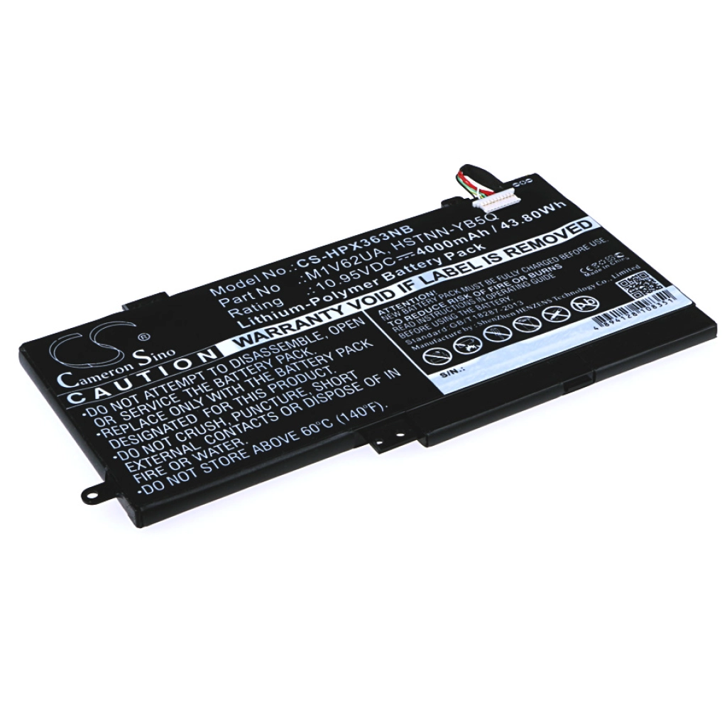 Batterier till bärbara datorer HP CS-HPX363NB