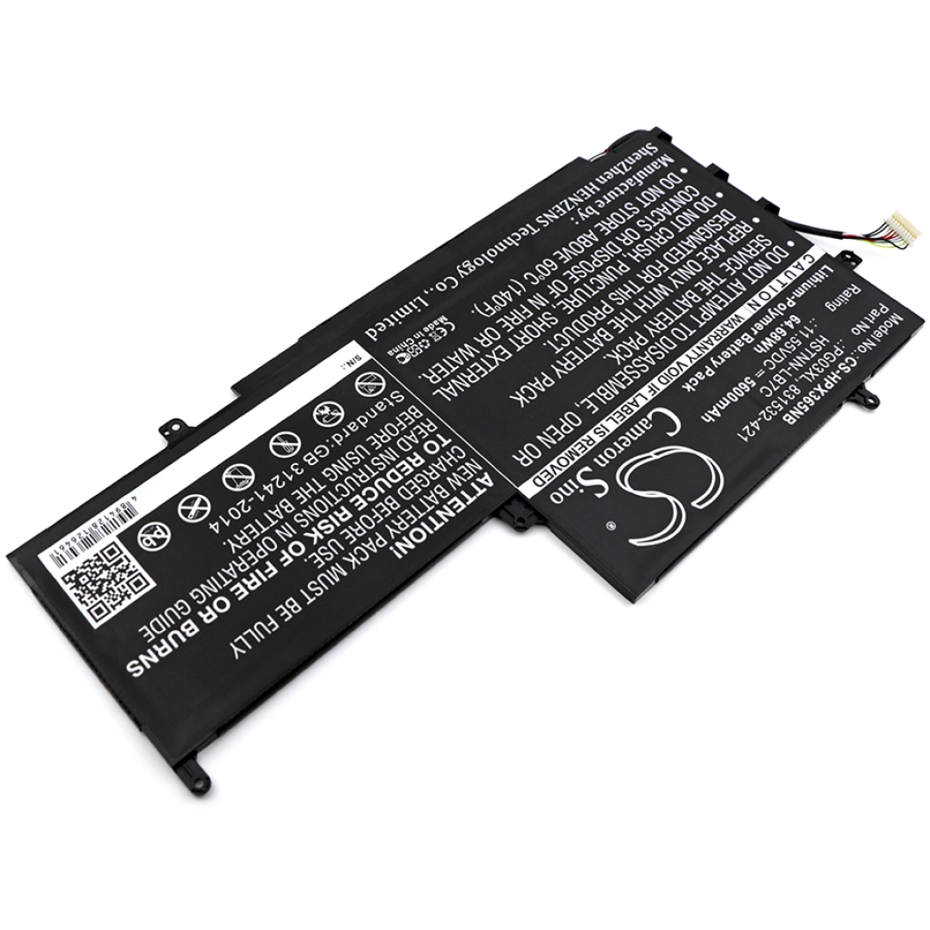 Batterier Ersätter PG03XL