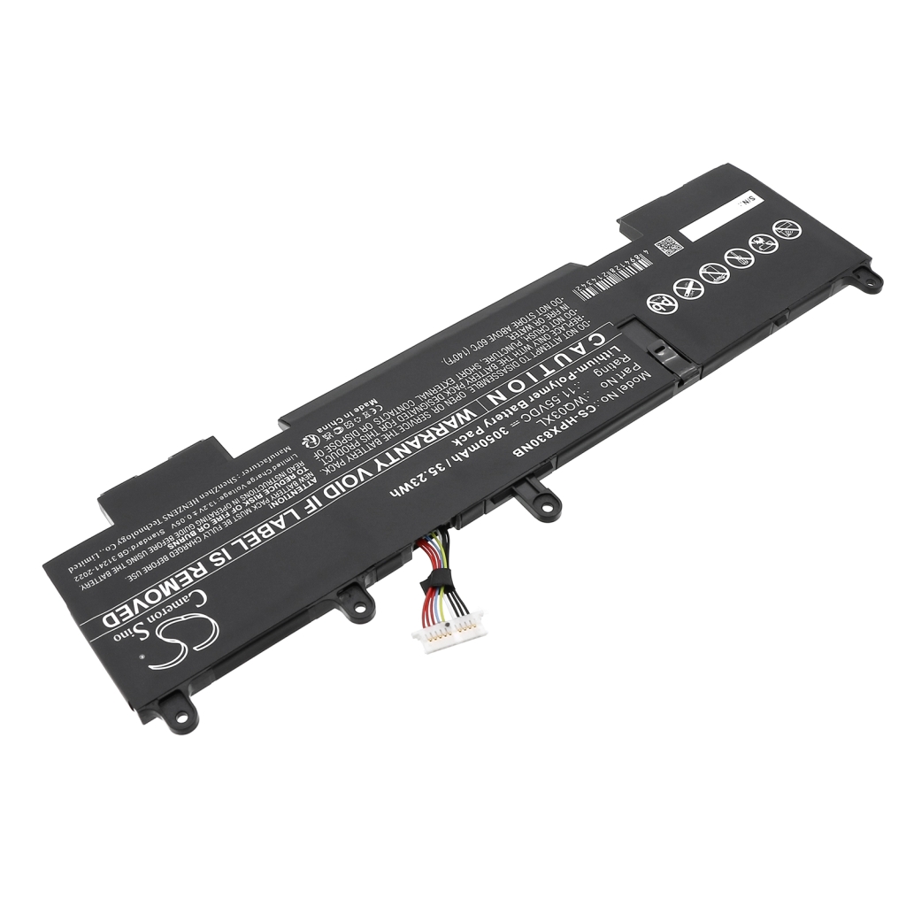 Batterier till bärbara datorer HP CS-HPX830NB