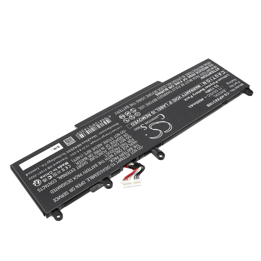 Batterier till bärbara datorer HP CS-HPX831NB