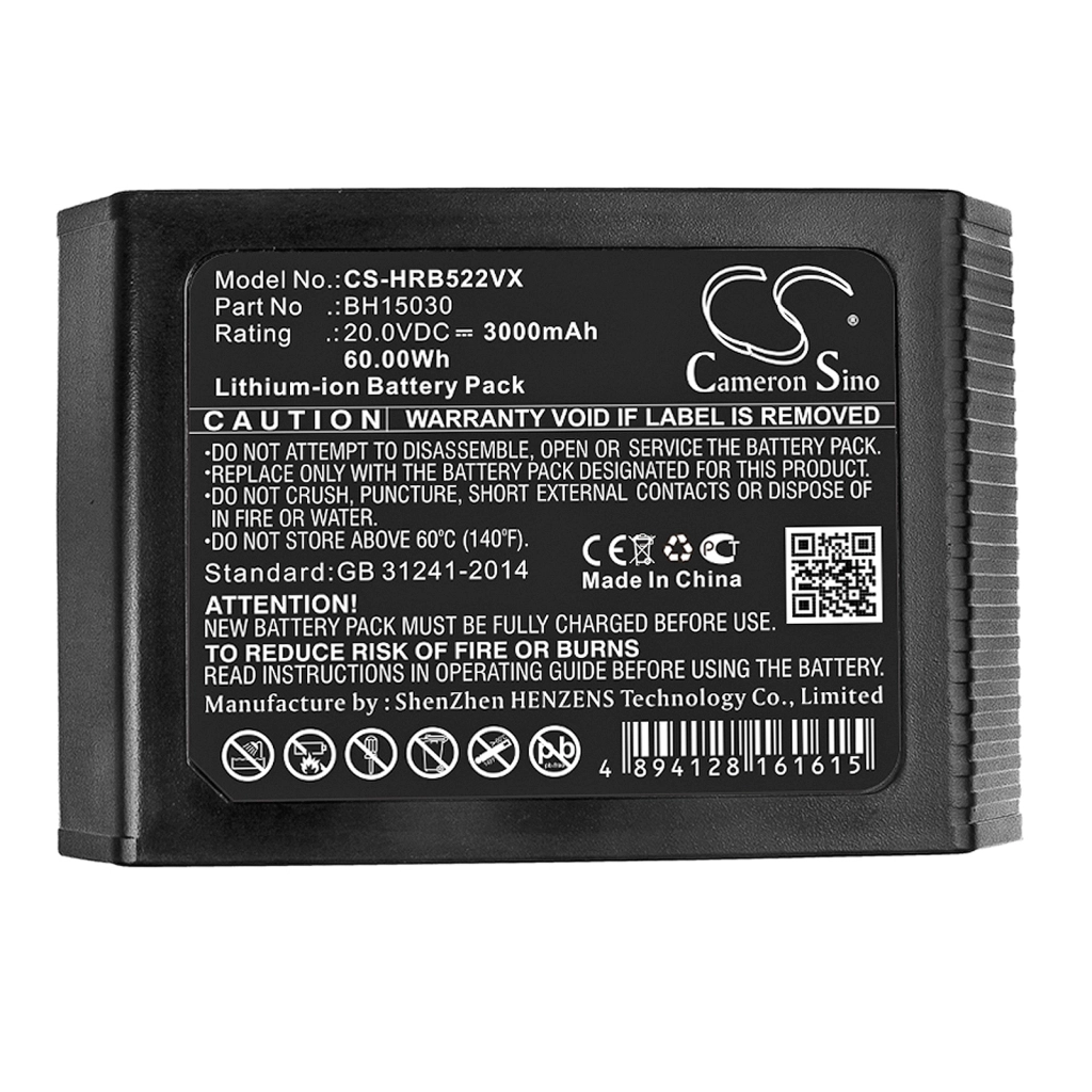 Batterier till dammsugare Hoover B07QD7PLFN