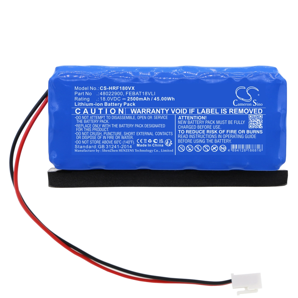 Batterier till dammsugare Hoover FE18ALI 011