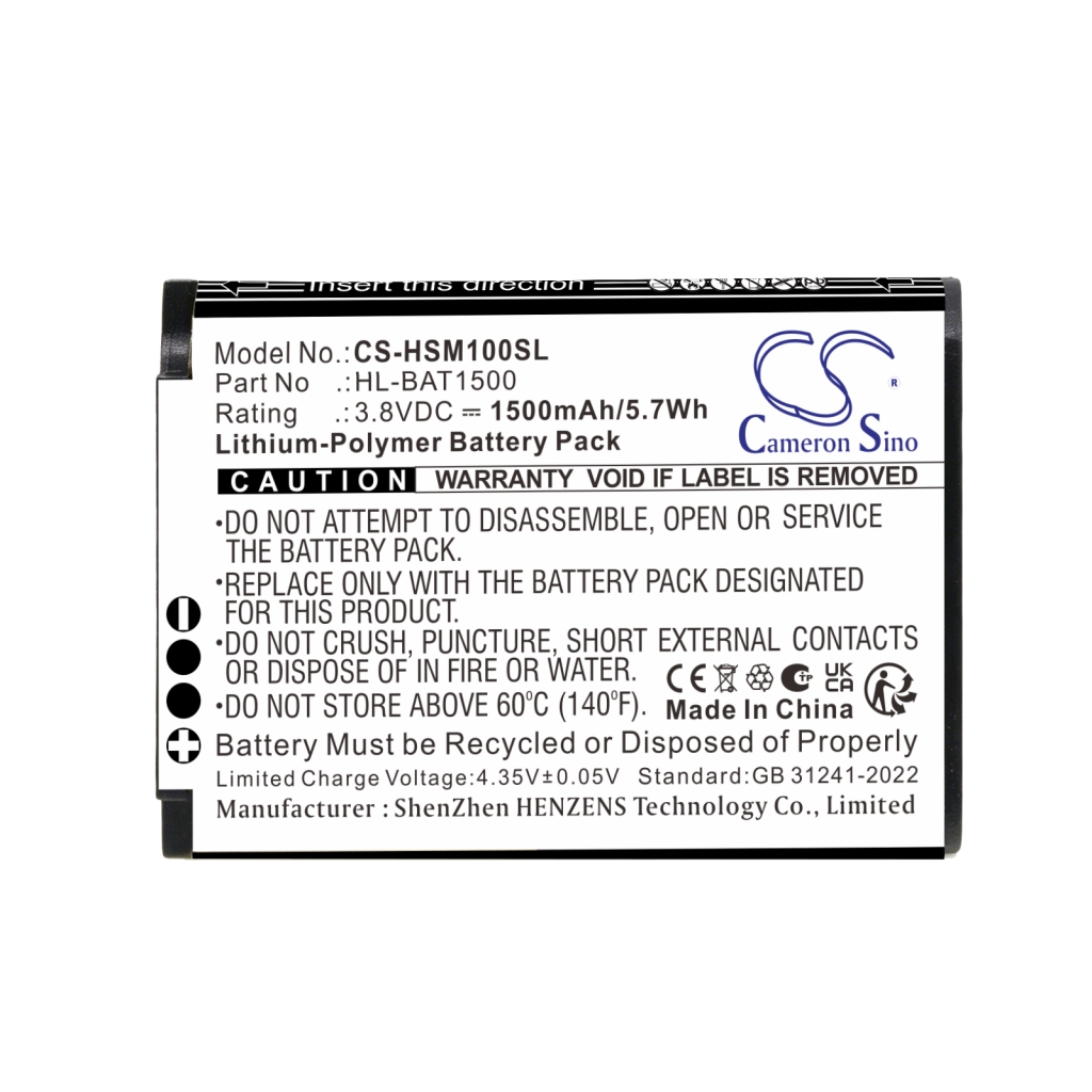 Battery compatible with Wireless Headset Battery