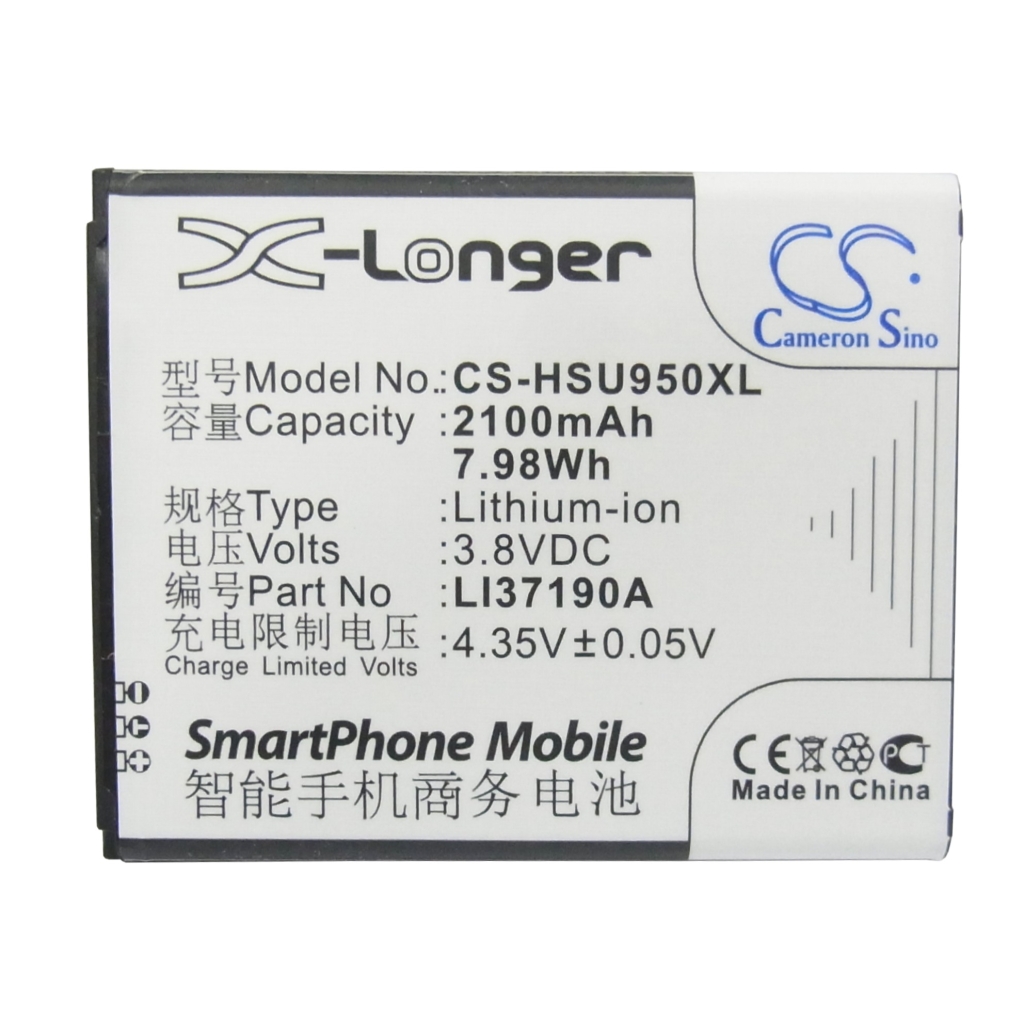 Batteri kompatibel med Hisense CS-HSU950XL