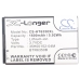 Cameron Sino CS-HT6350XL sidovy med kontakter och logotyp: 3,7V 1600mAh