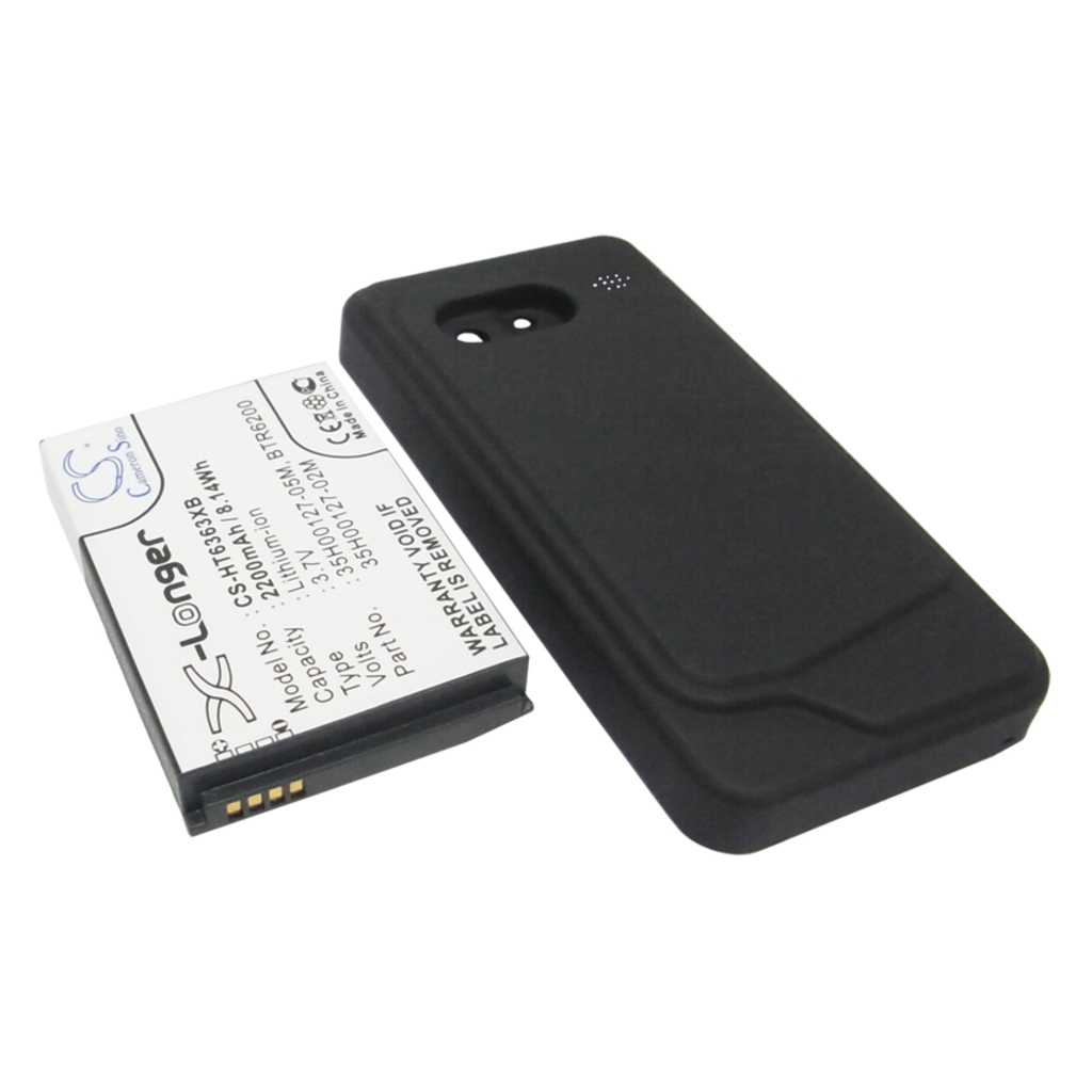 Cameron Sino CS-HT6363XB X-Longer Li-ion 3.7V 2200mAh/8.14Wh with bumper cover for HTC