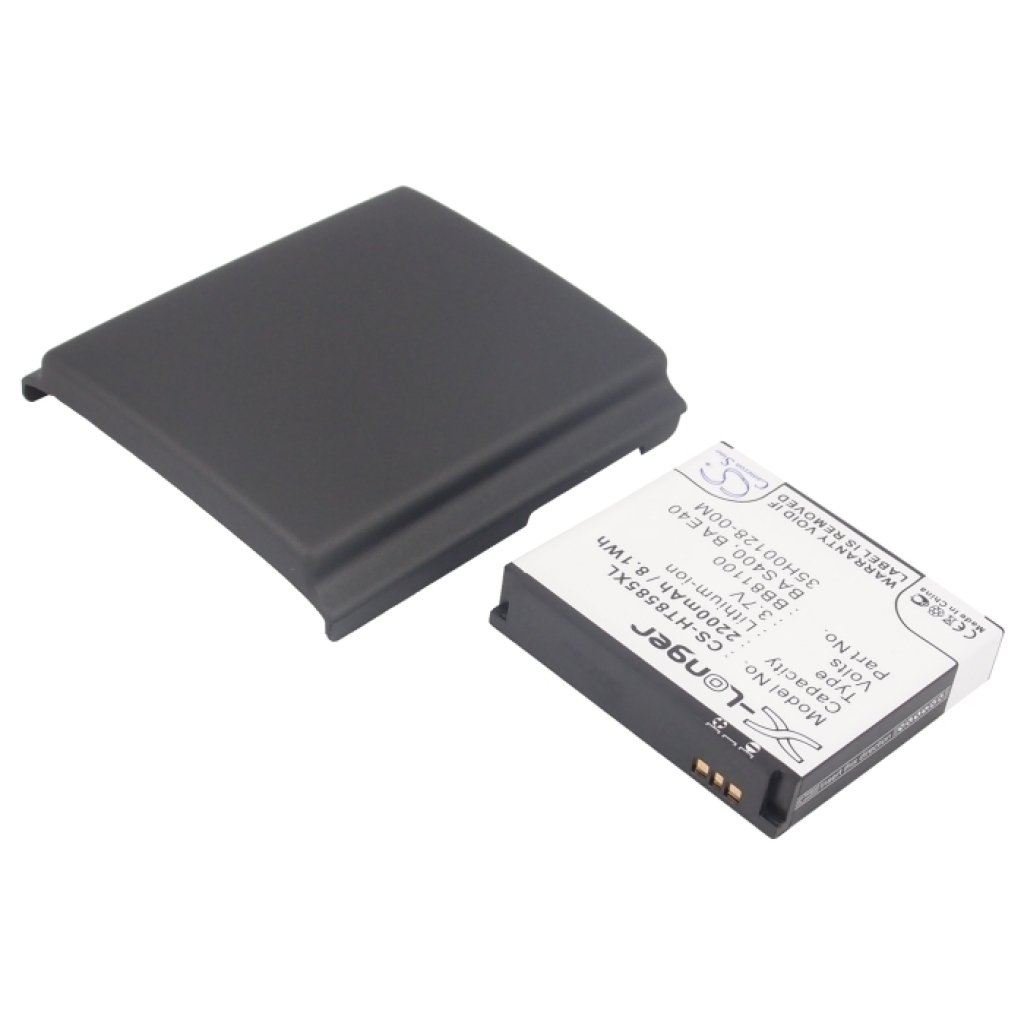 Cameron Sino CS-HT8585XL Li-ion-batteri för HTC-telefon: 2200mAh, med ersättningsbakstycke