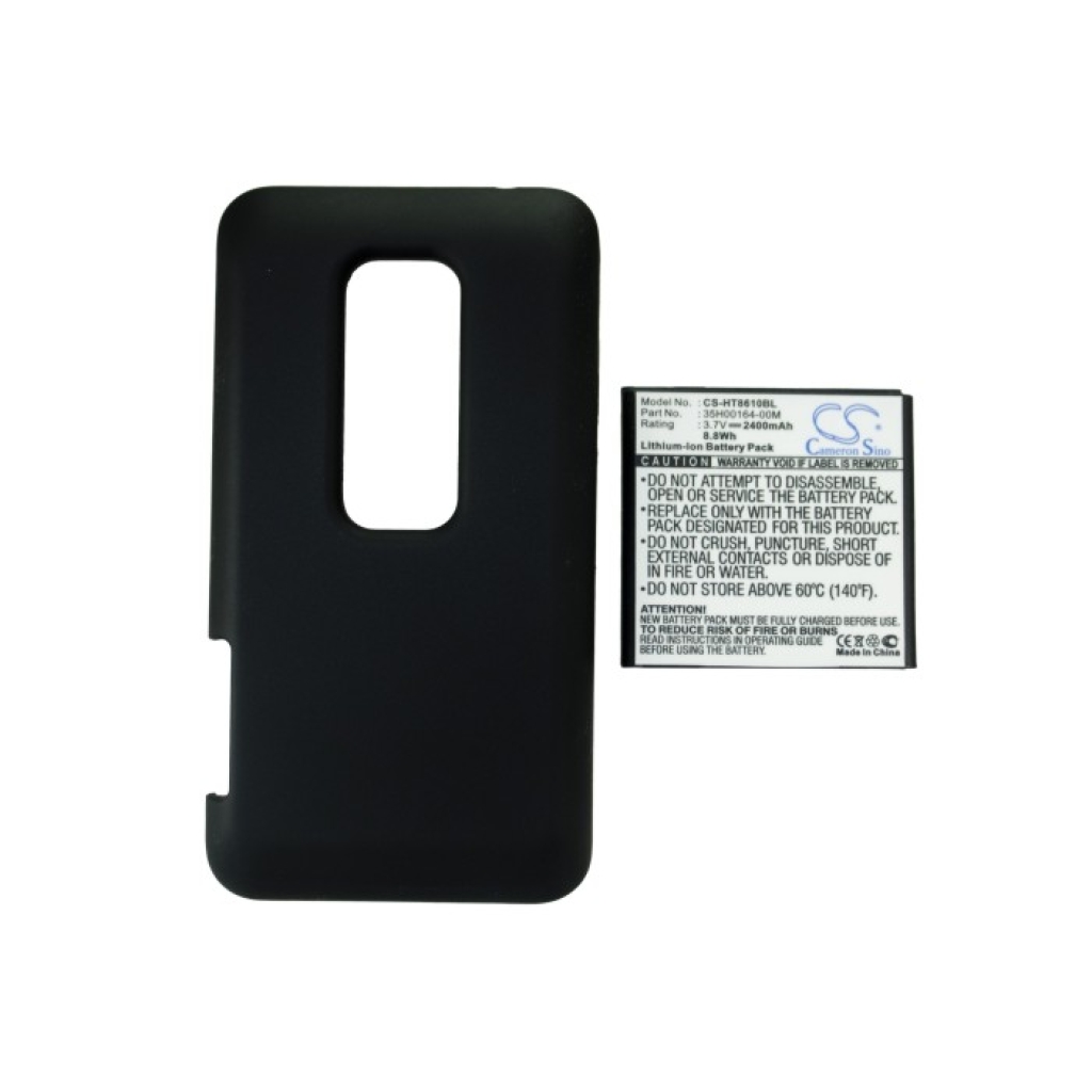 Batteri kompatibel med HTC Sprint T-Mobile CS-HT8610BL