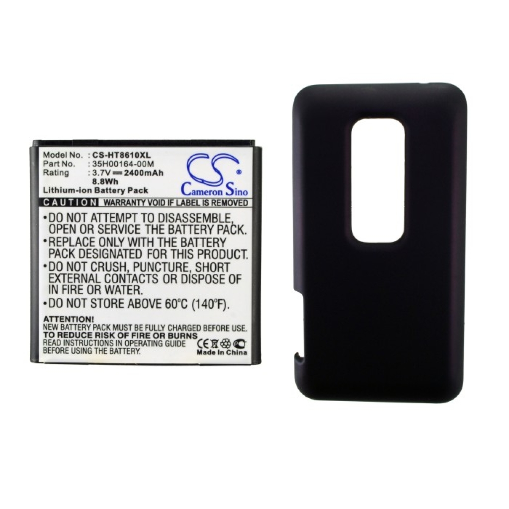 Batteri kompatibel med HTC Sprint T-Mobile CS-HT8610XL