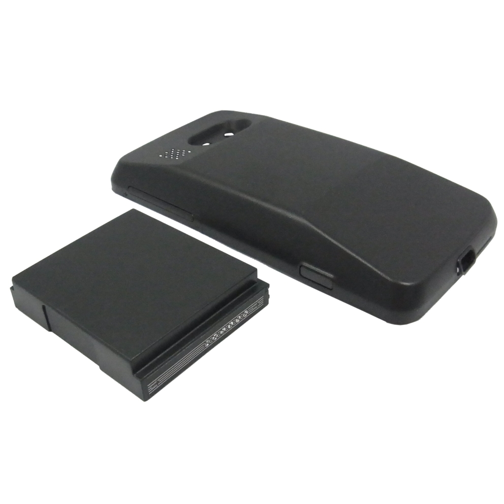 Cameron Sino CS-HT8788XL tjockt prismatiskt batteri och grått bakstycke, sidovy