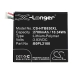 Batterier kompatibel med HTC Butterfly 3 3 LTE CS-HTB830XL
