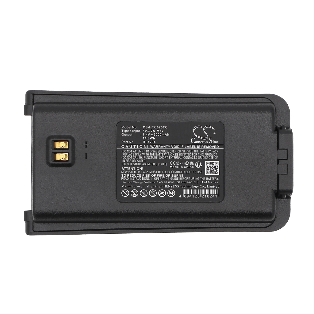 Two-Way Radio Battery HYT CS-HTC620TC