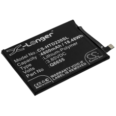 Kompatibel batteribyte för HTC Q6655