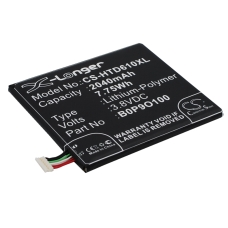 Kompatibel batteribyte för HTC 35H00222-00M,35H00222-01M,B0P9O100,BOP90100