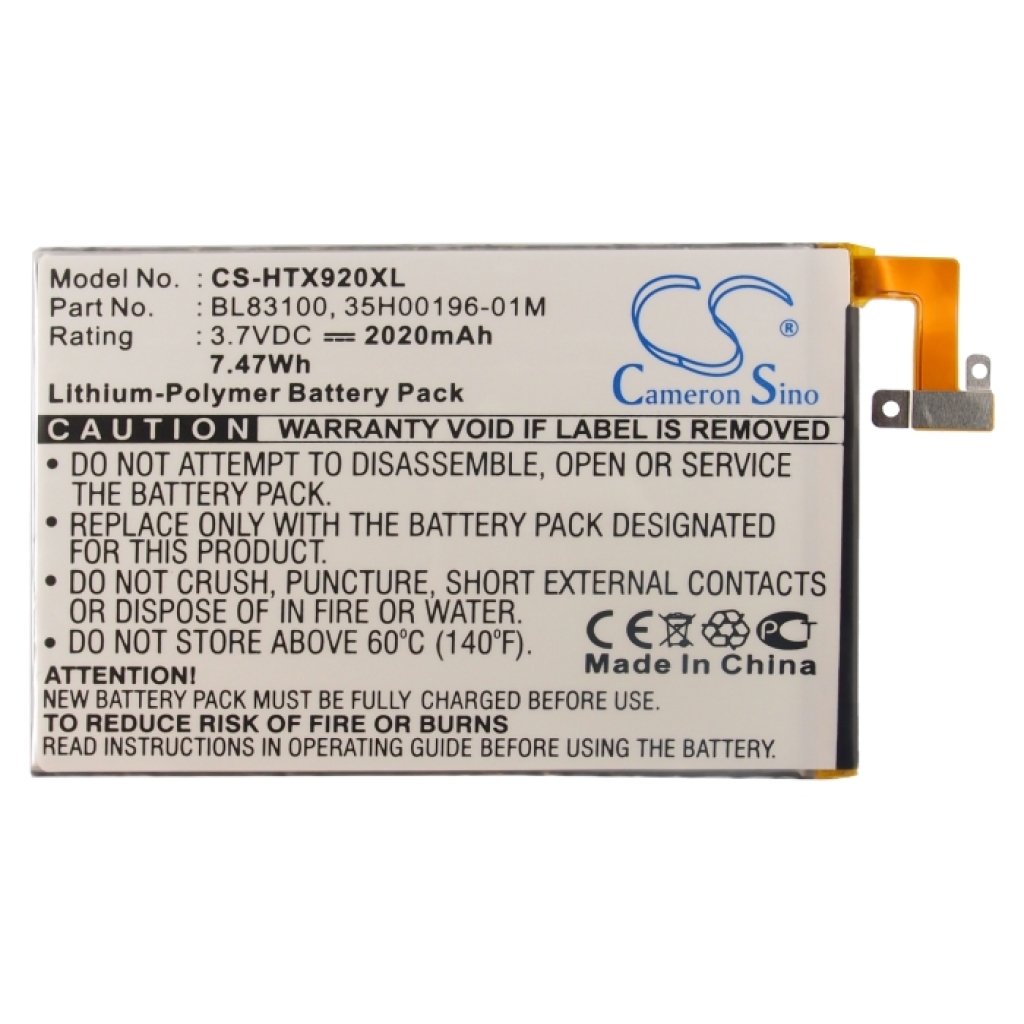 Battery Replaces 35H00196-01M