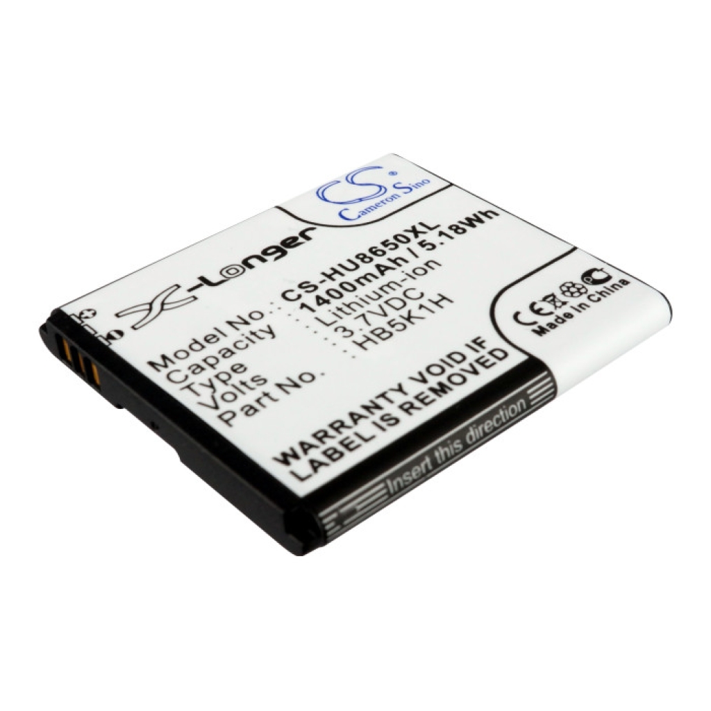 Batteri kompatibel med Huawei AT&T MetroPCS T-Mobile MTC Srf CS-HU8650XL