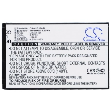 Compatible battery replacement for Huawei HBC100S,HBL6A
