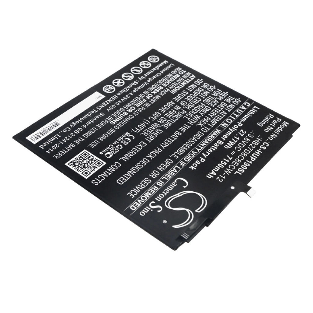 Batterier för surfplattor Huawei CS-HUP190SL