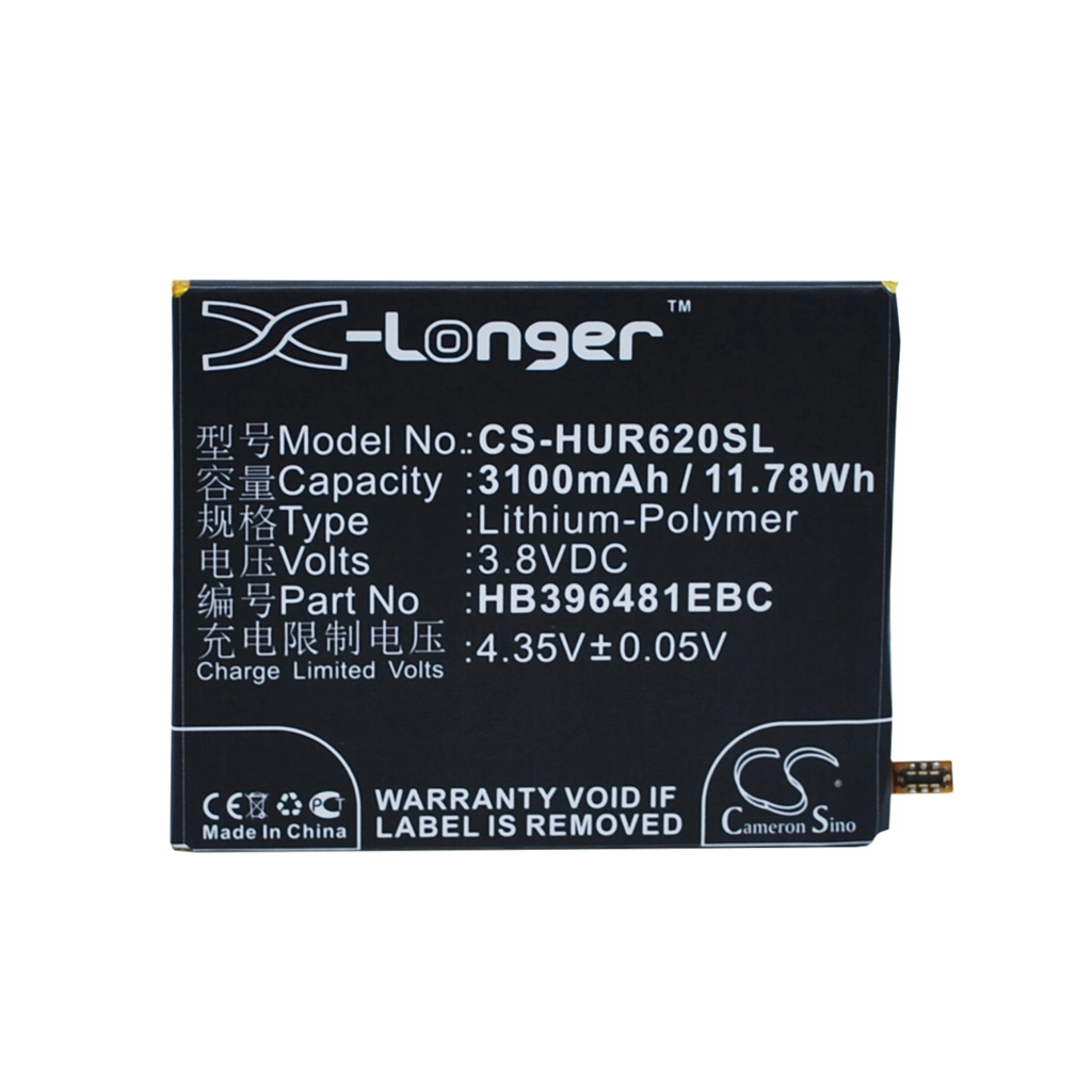 Batterier till mobiltelefoner Huawei CS-HUR620SL