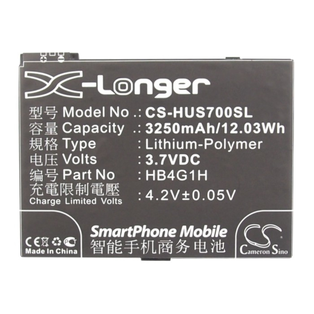 Batteri kompatibel med Huawei CS-HUS700SL