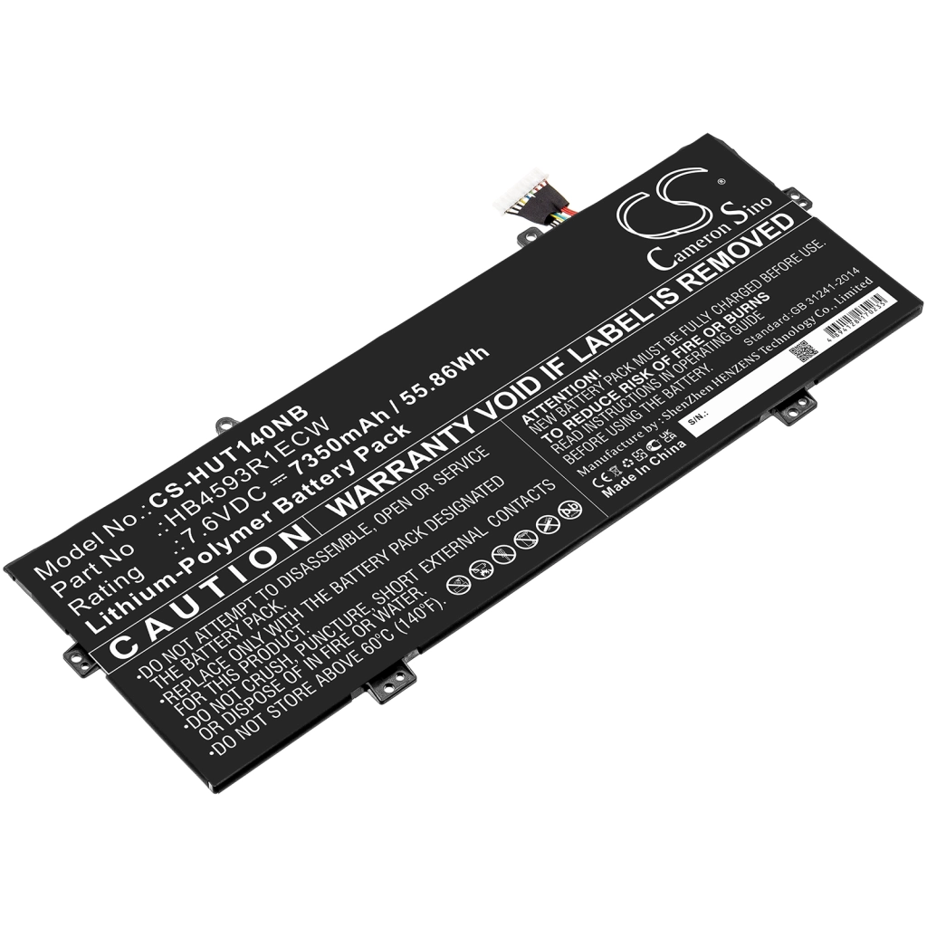 Batterier till bärbara datorer Huawei MagicBook R5 2500U