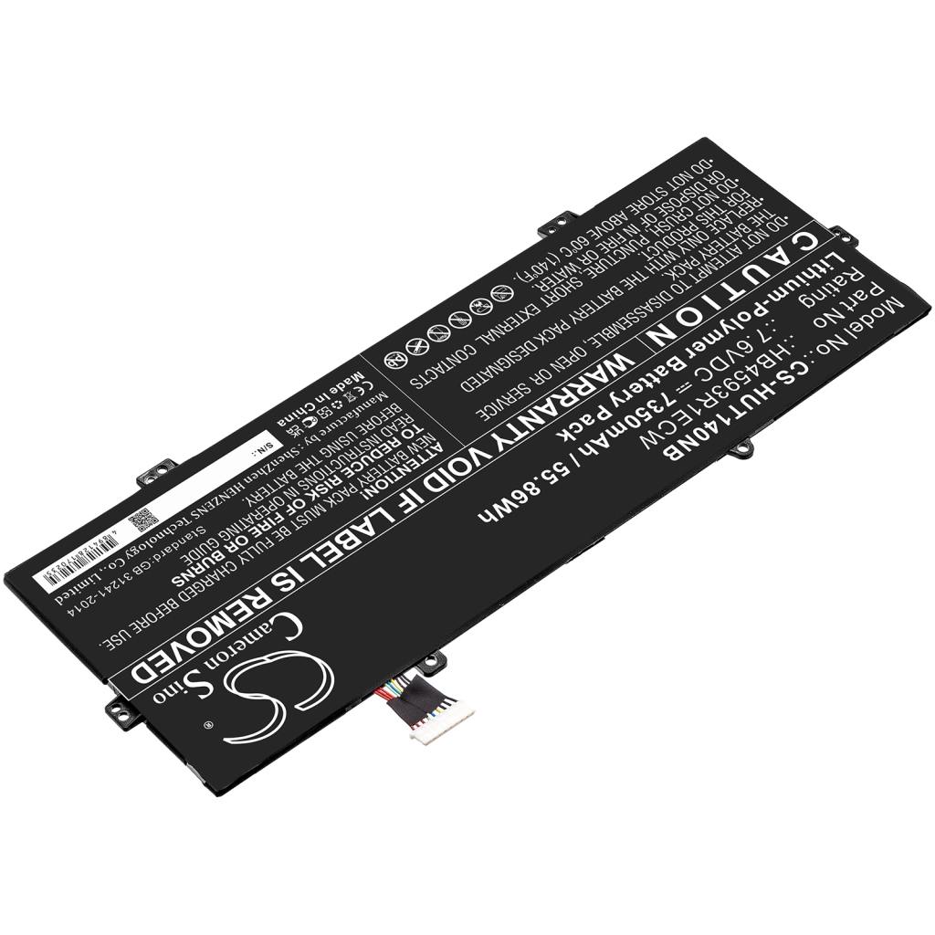Batterier till bärbara datorer Huawei MagicBook R5 2500U