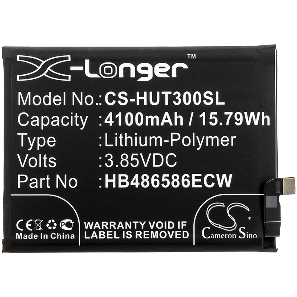 Compatible battery replacement for Huawei HB486586ECW