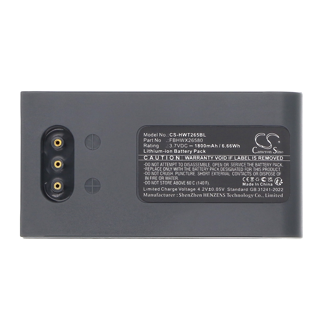 Batterier för skanner Hoft & wessel CS-HWT265BL