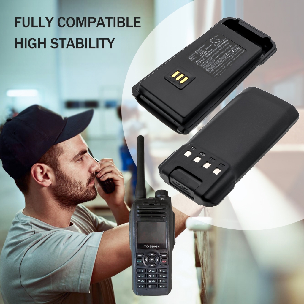 Batterier till radioapparater Hytera CS-HYC880TW