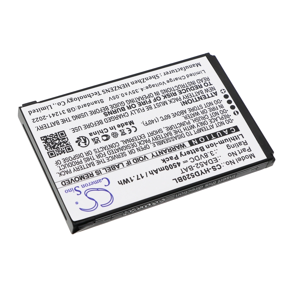 Batterier för skanner Honeywell CS-HYD520BL