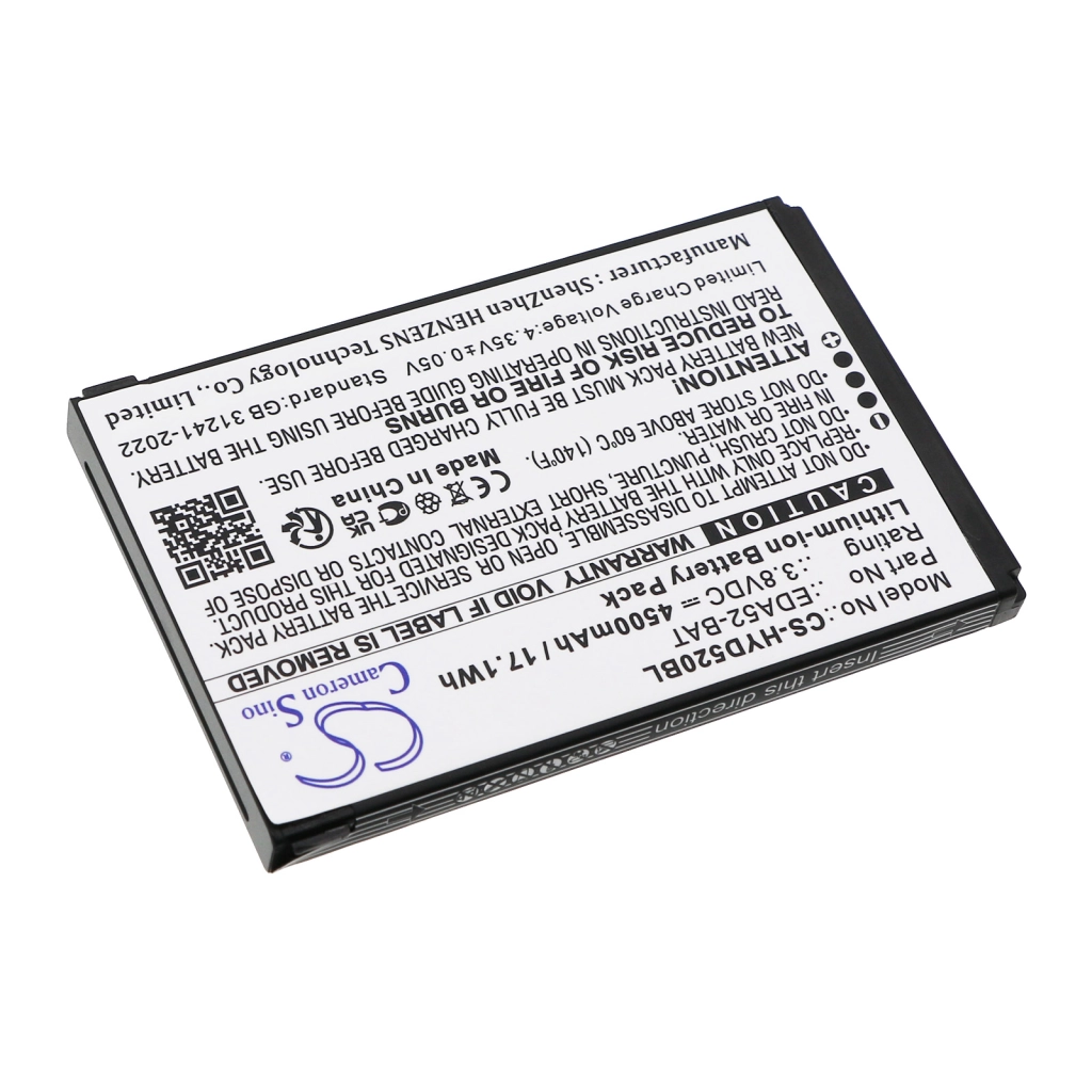 Batterier för skanner Honeywell CS-HYD520BL